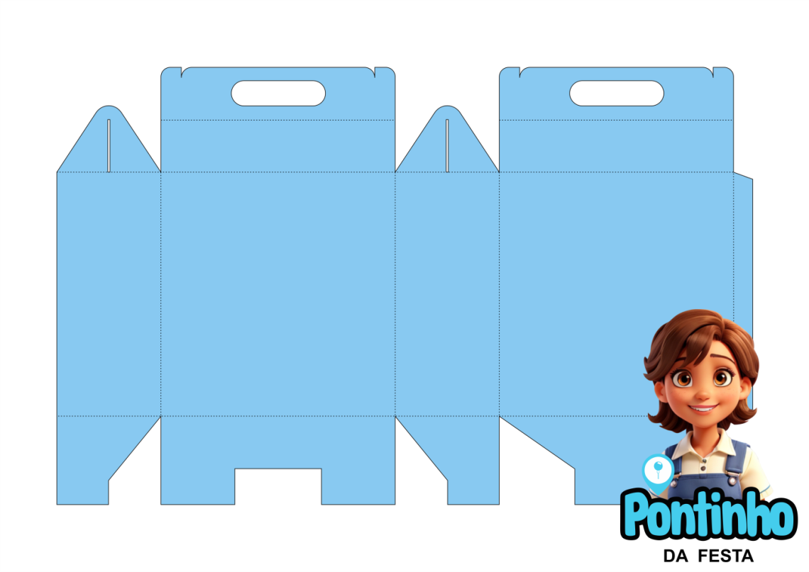 molde caixa maleta limpo png