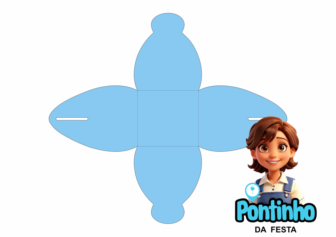 Molde caixa limpo png