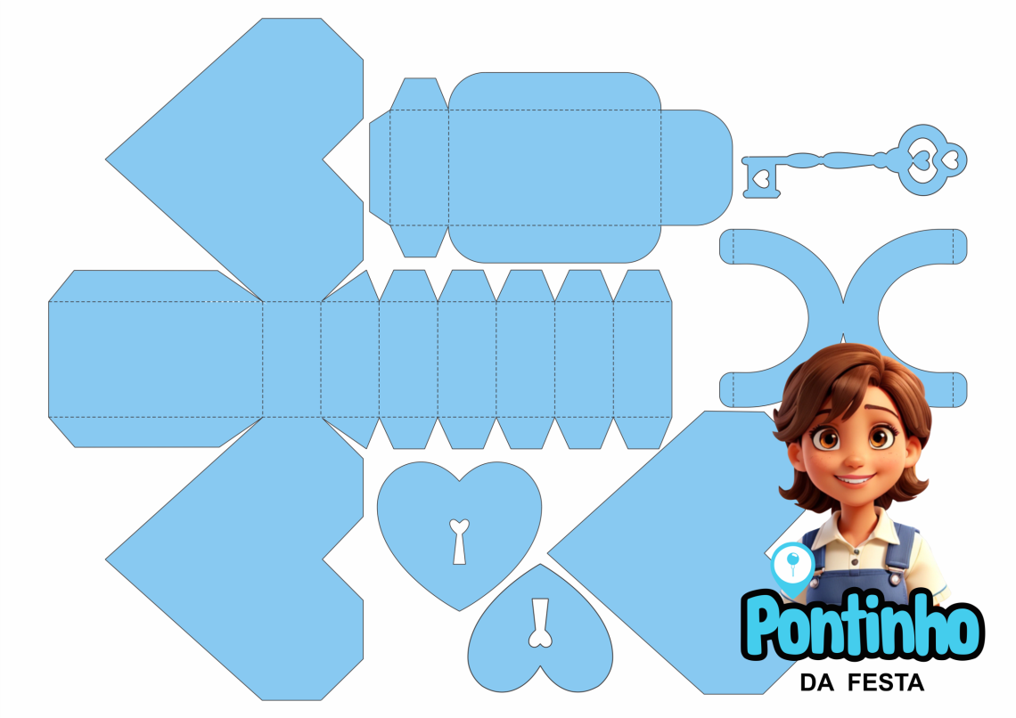 molde caixa png sem fundo