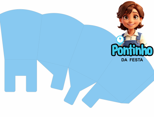 molde caixa png fundo transparente