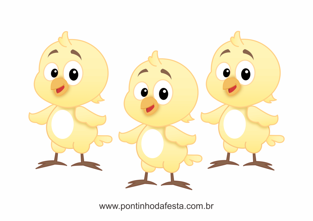 lembrancinha personalizado galinha pintadinha aquarela gratis