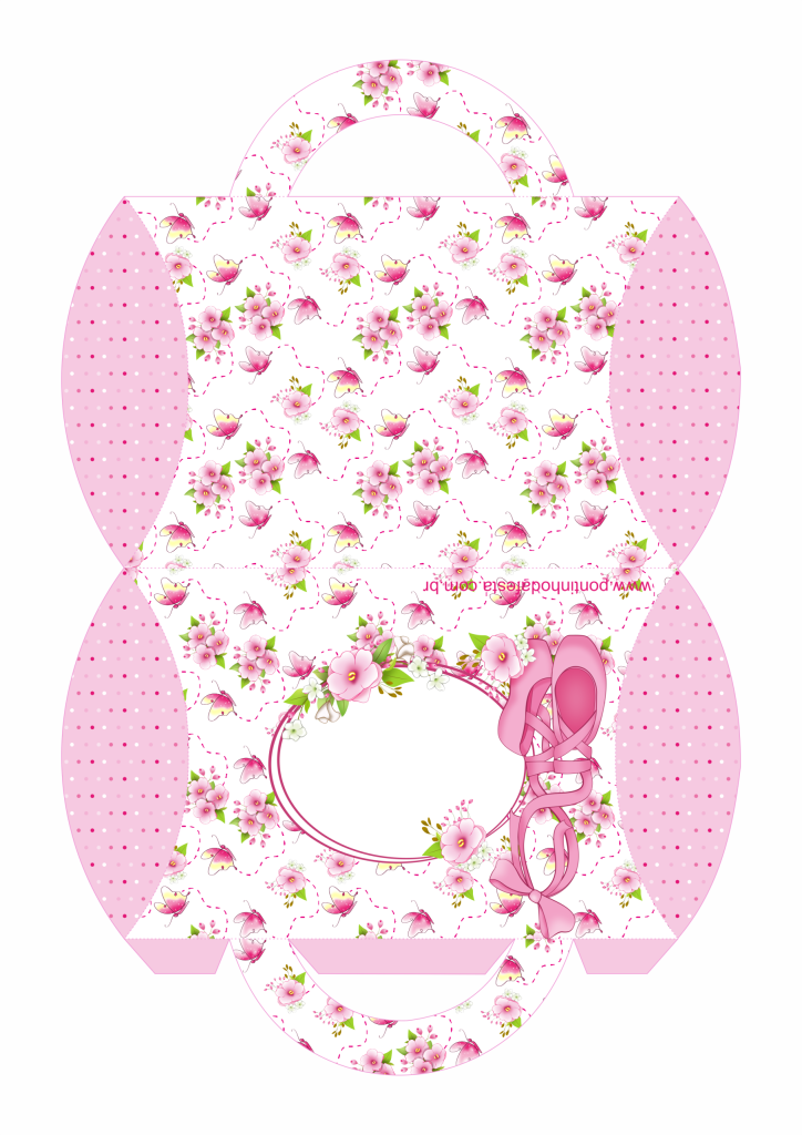 Lembrancinha bailarina para baixar grátis