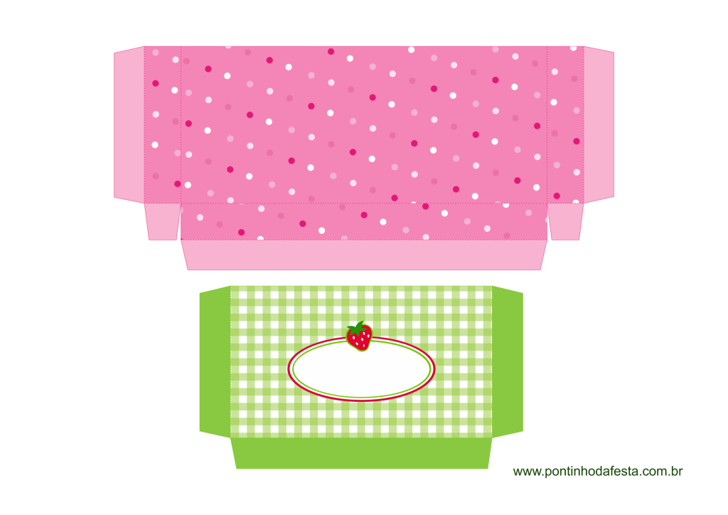 Moranguinho rosa lembrancinha