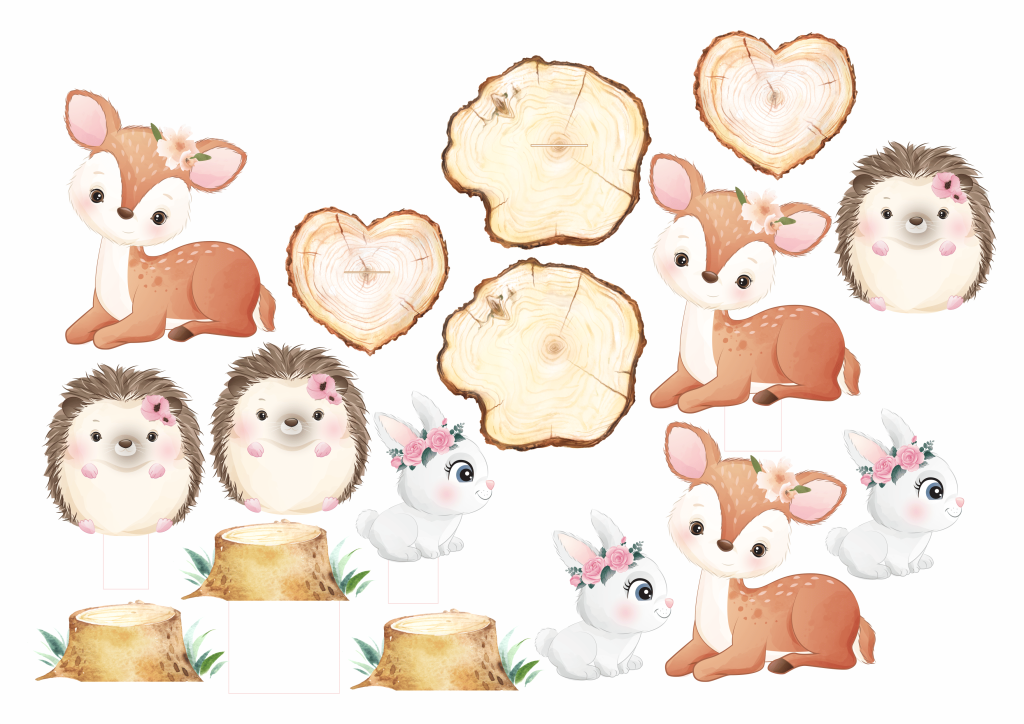 Lembrancinha princesa jardim encantado gratis