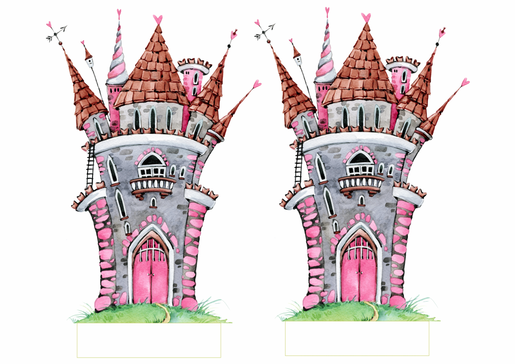 Lembrancinha princesa jardim encantado gratis