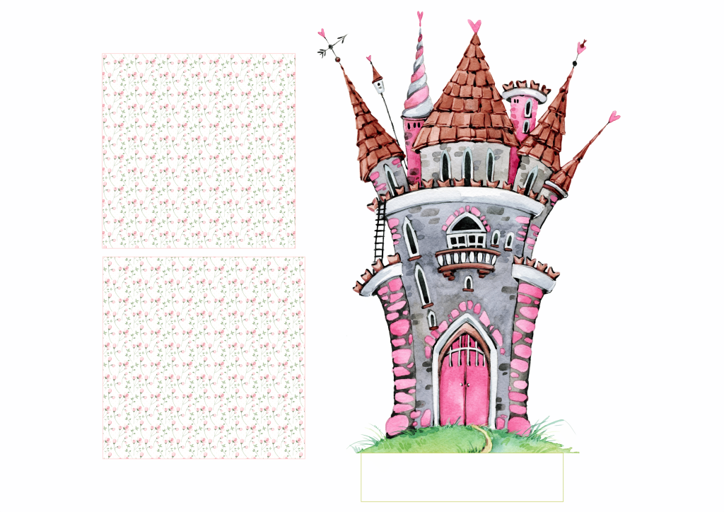 Lembrancinha princesa jardim encantado gratis