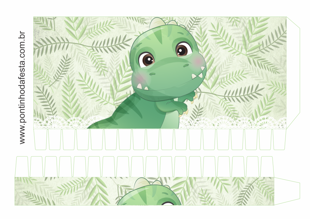 Personalizados dino lembrancinha gratis