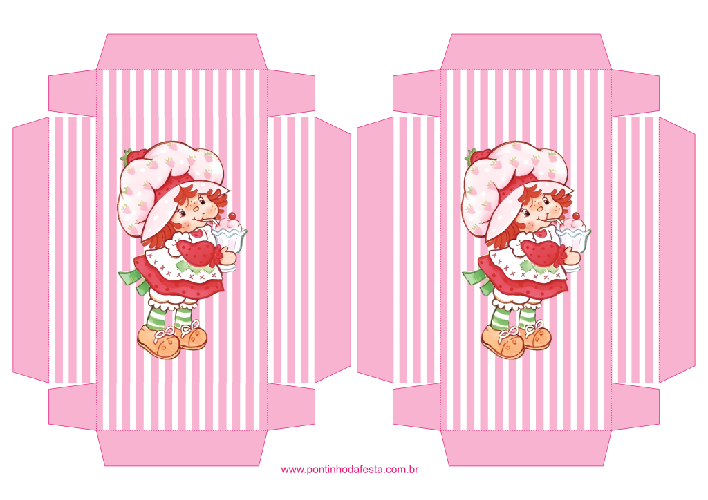 Moranguinho rosa lembrancinha