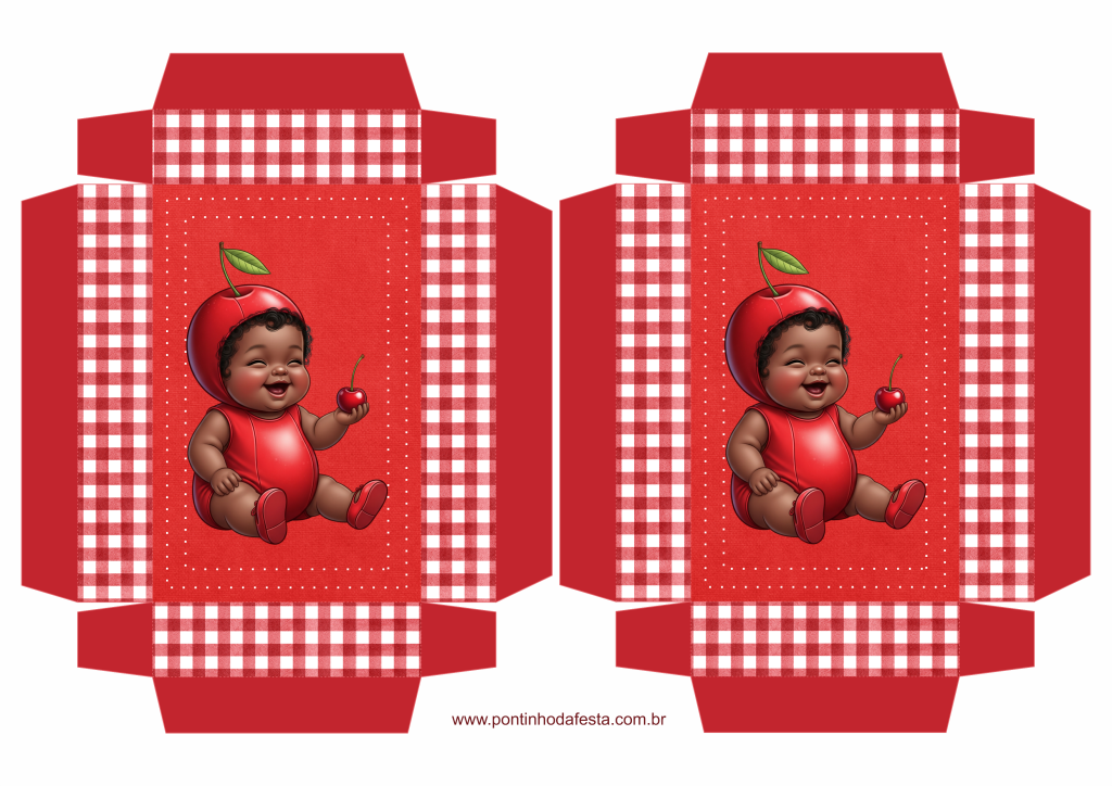 Lembrancinha Cerejinha do bolo gratis