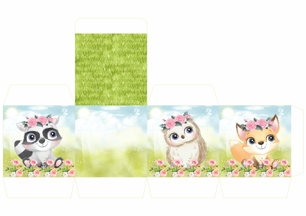 Lembrancinha princesa jardim encantado gratis