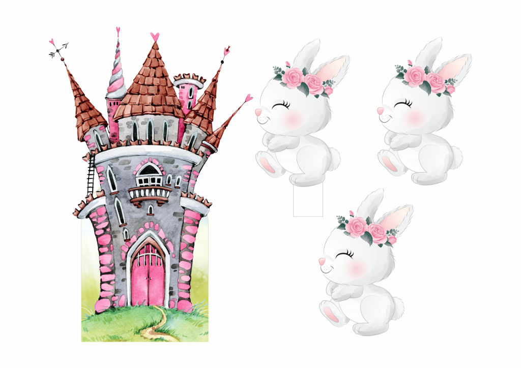 Lembrancinha princesa jardim encantado gratis