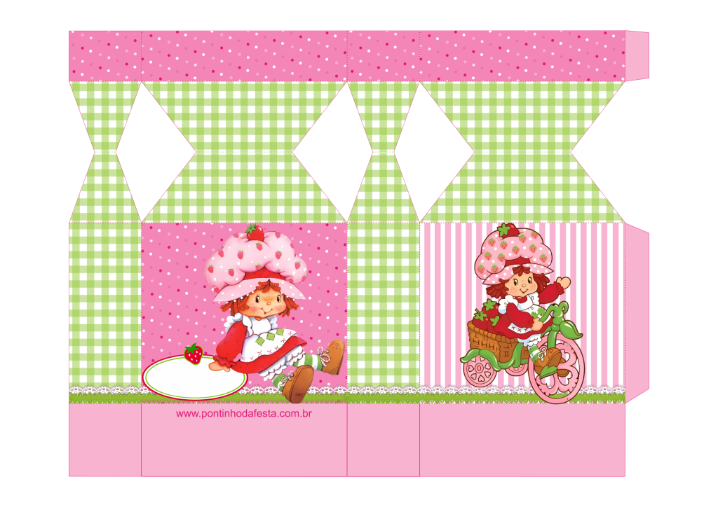 Moranguinho rosa lembrancinha