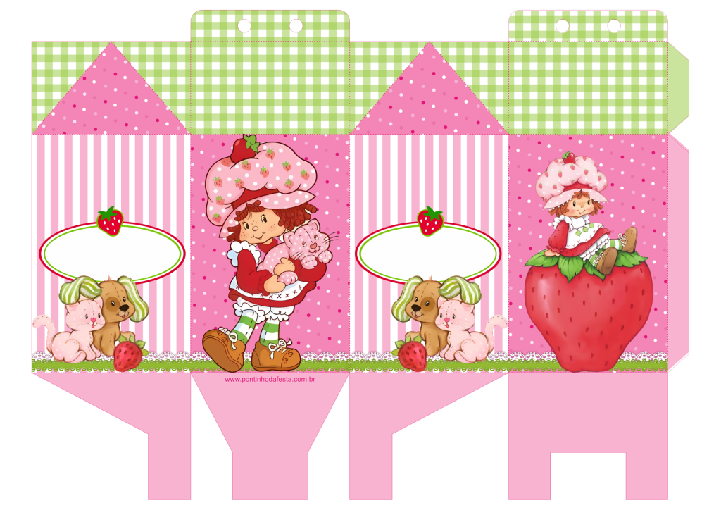 Moranguinho rosa lembrancinha