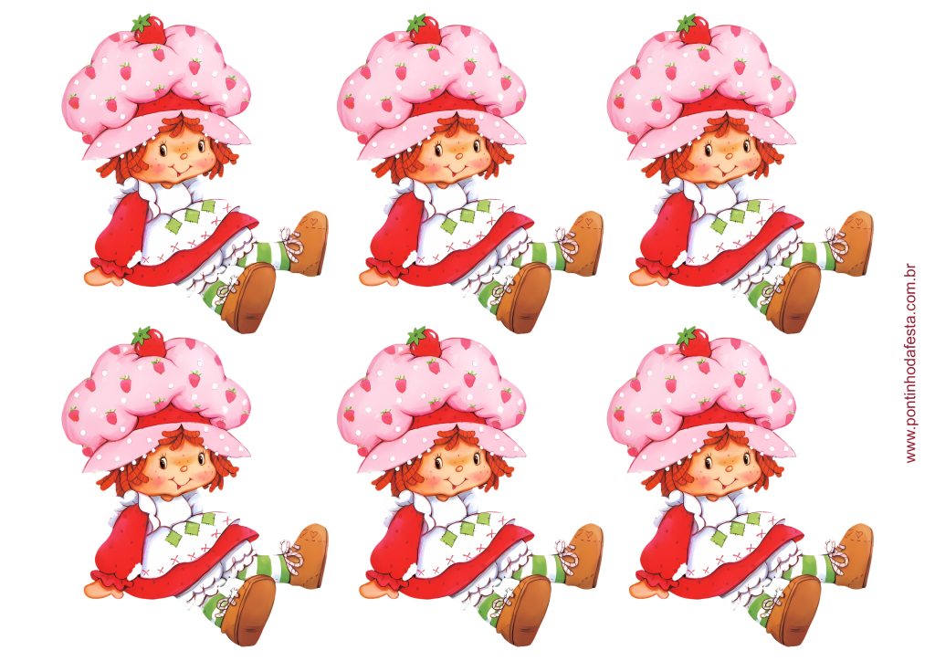 lembrancinha personalizada moranguinho vermelha anos 80 gratis