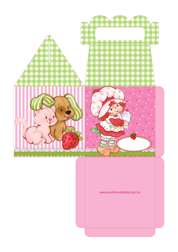 Moranguinho rosa lembrancinha