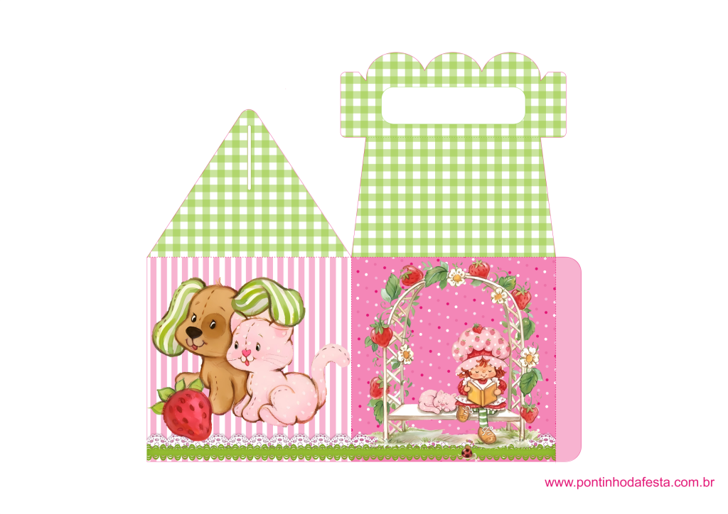 Moranguinho rosa lembrancinha