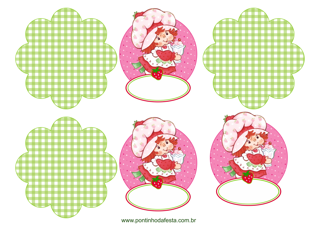 Moranguinho rosa lembrancinha