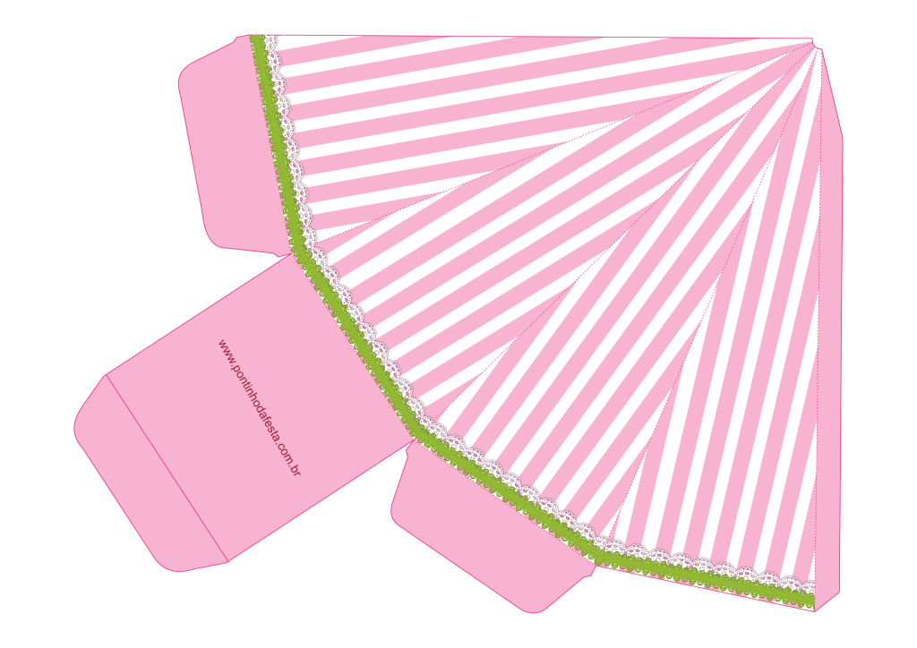 Moranguinho rosa lembrancinha