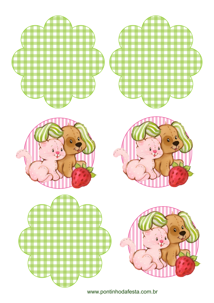 Moranguinho rosa lembrancinha