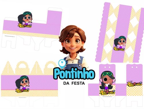 capa Anitinha cute lembrancinha