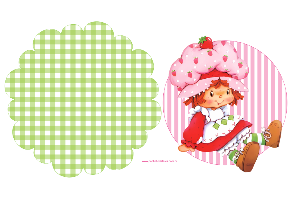 Moranguinho rosa lembrancinha