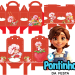 Lembrancinha personalizada moranguinho anos 80 gratis