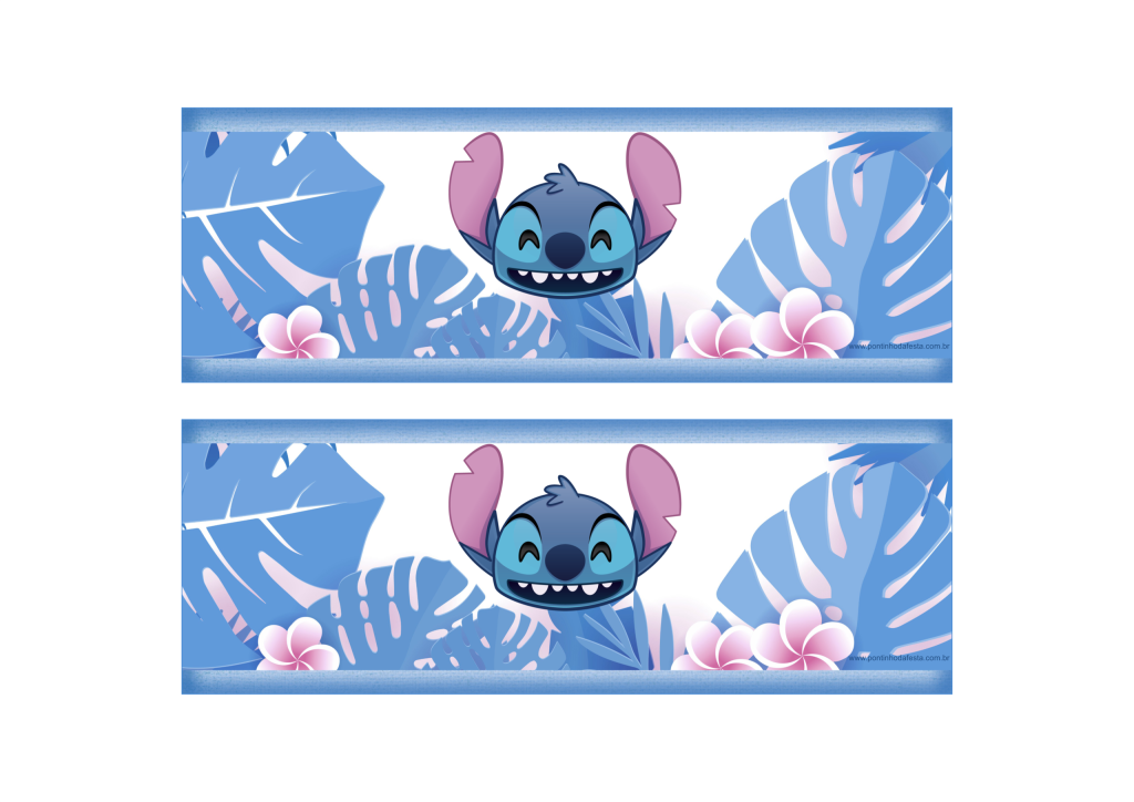 Stich lembrancinha para baixar gratis