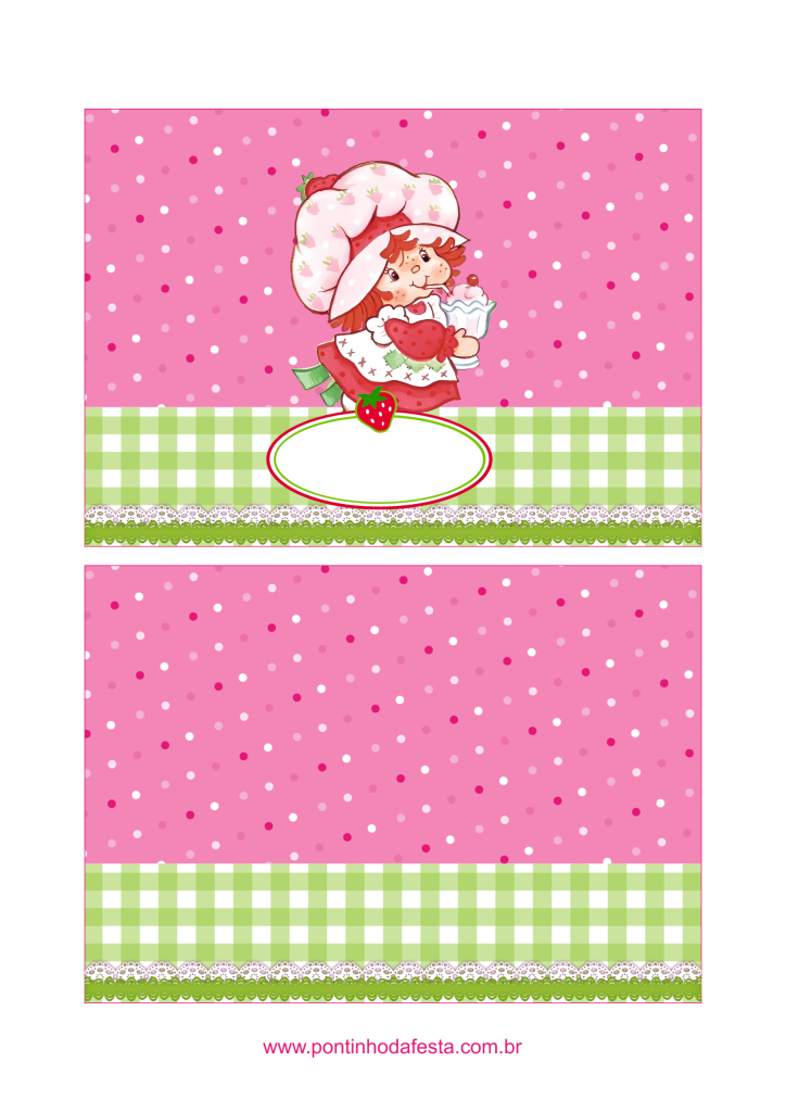 Moranguinho rosa lembrancinha