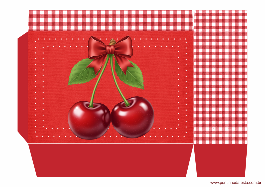 Lembrancinha Cerejinha do bolo gratis