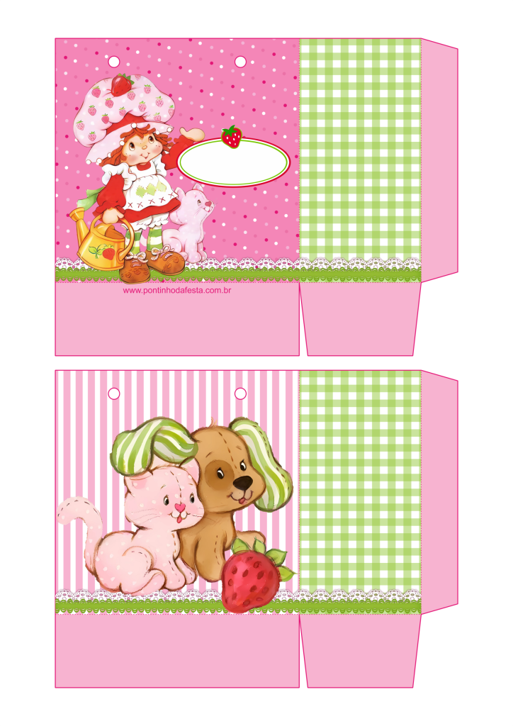 Moranguinho rosa lembrancinha