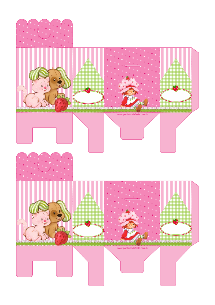 Moranguinho rosa lembrancinha