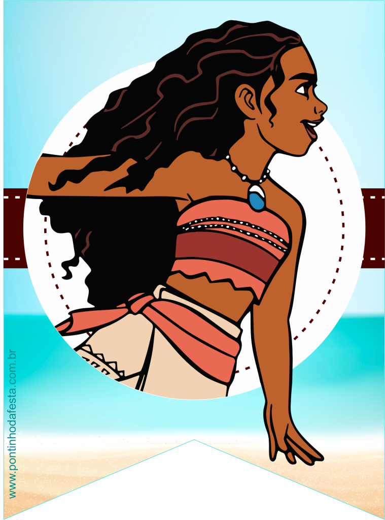 Lembrancinha Moana 2 baixar gratis