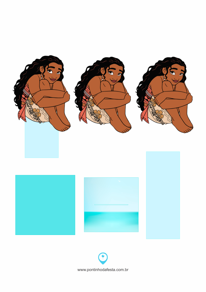 Lembrancinha Moana 2 baixar gratis