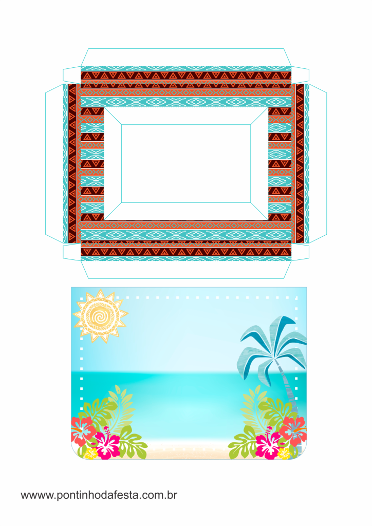 Lembrancinha Moana 2 baixar gratis