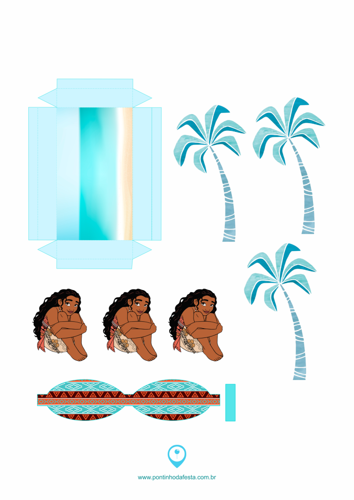 Lembrancinha Moana 2 baixar gratis