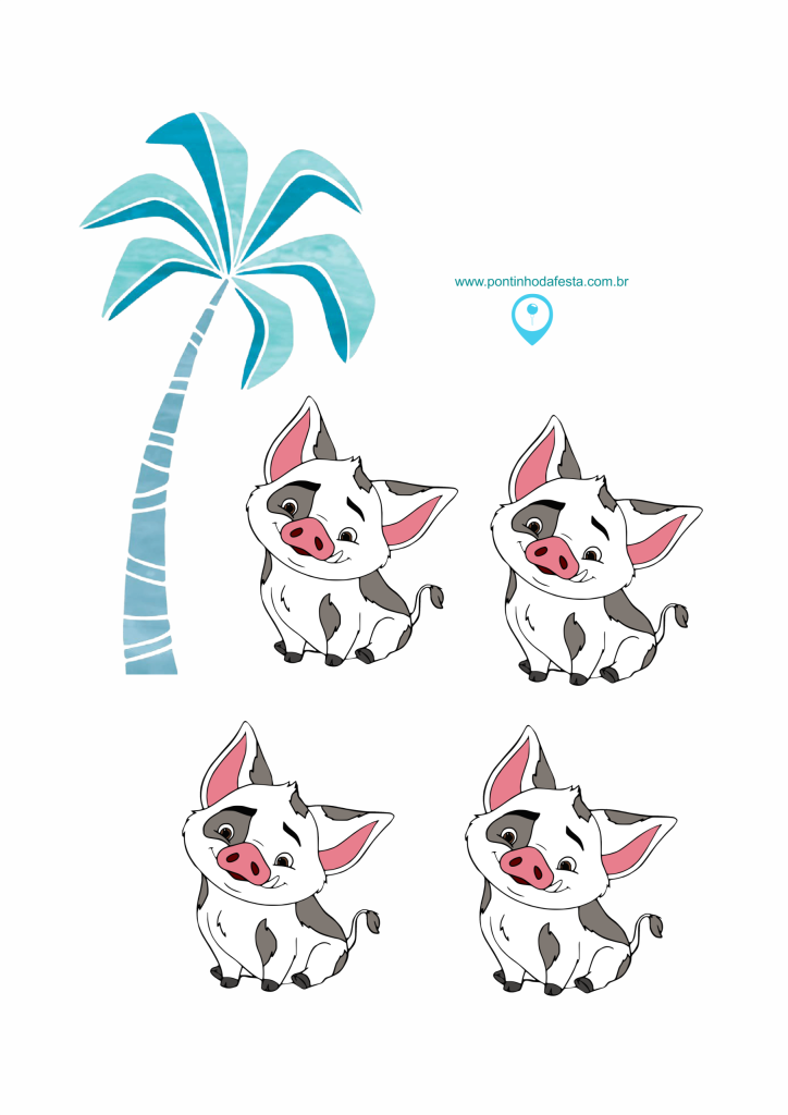 Lembrancinha Moana 2 baixar gratis