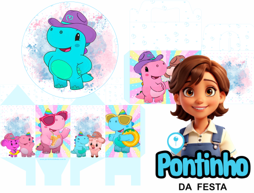 Babytube lembrancinha personalizada gratis