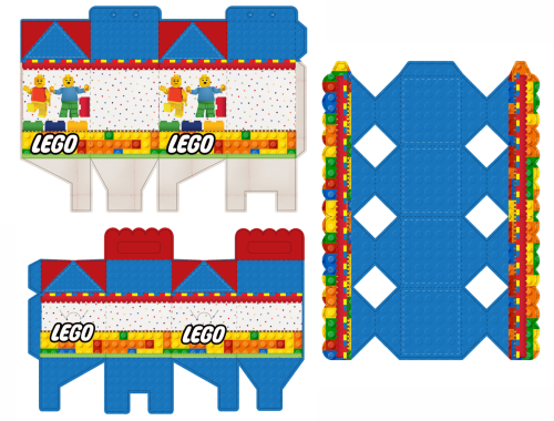Lembrancinha personalizada Lego gratis