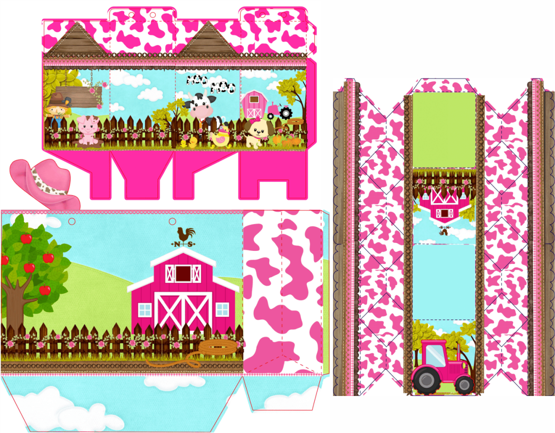 Lembrancinha personalizada fazendinha gratis