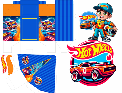 Lembrancinha personalizada Hot wheels gratis