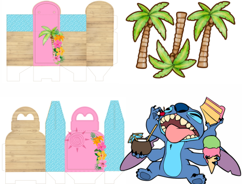 Lembrancinha personalizada Lilo e stitch gratis