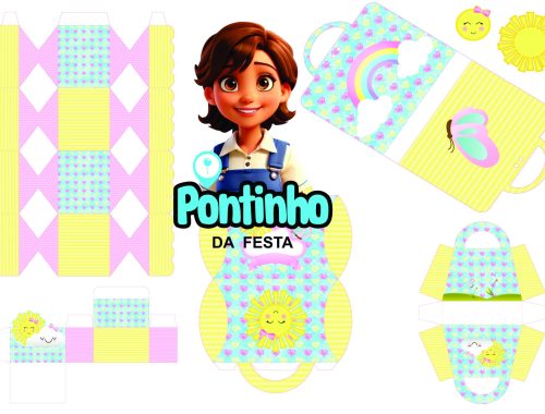 Lembrancinha sunshine personalizado gratis