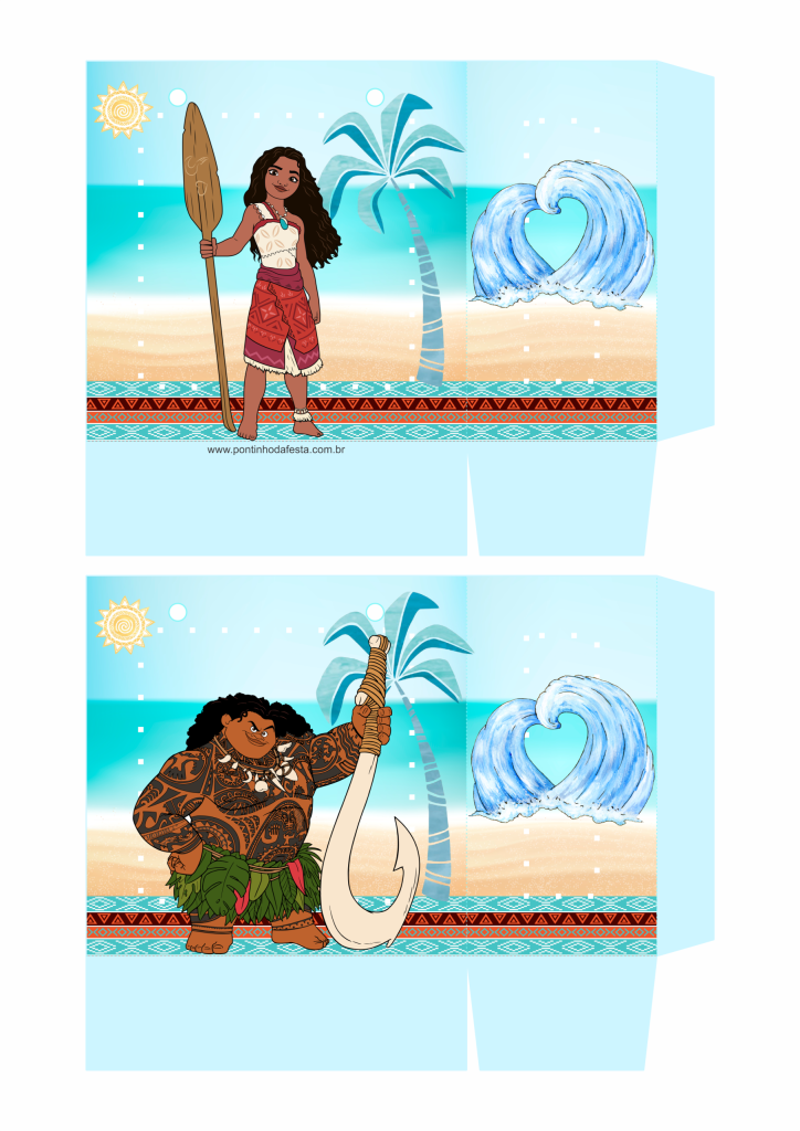 Lembrancinha Moana 2 baixar gratis