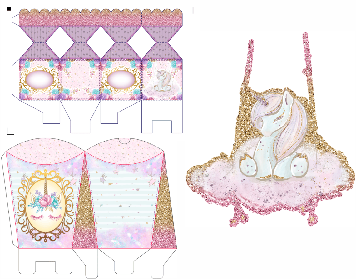 Lembrancinha unicornio gratis