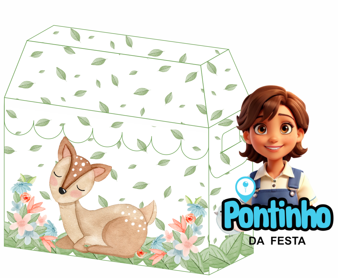 Molde caixa estilo bau personalizar lembrancinha