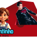 Molde limpo caixa estilo logo super homem para personalizar lembrancinha